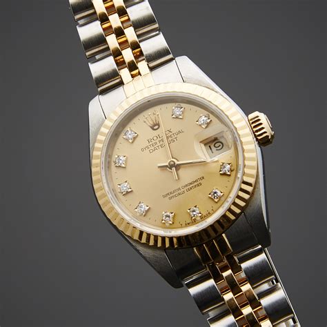 second hand rolex ladies datejust|pre owned rolex datejust men's.